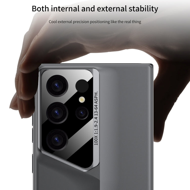 For Samsung Galaxy S23 Ultra 5G GKK Blade Ultra-thin Full Coverage Phone Case(Grey)