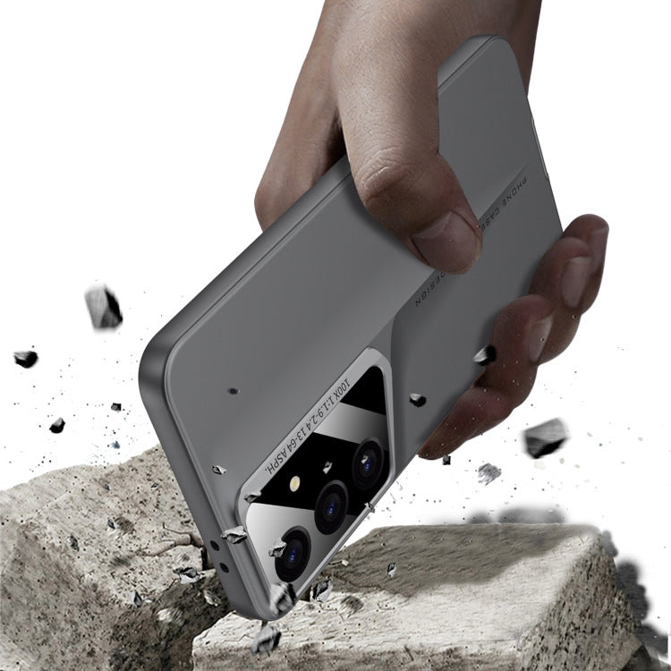 For Samsung Galaxy S25 5G GKK Blade Ultra-thin Full Coverage Phone Case(Grey)