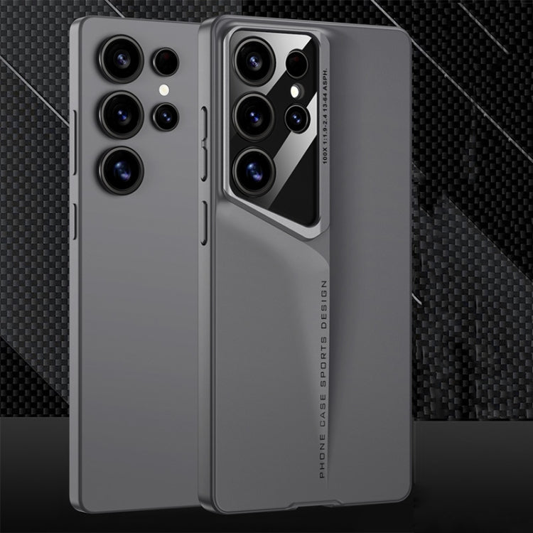 For Samsung Galaxy S25 Ultra 5G GKK Blade Ultra-thin Full Coverage Phone Case(Grey)