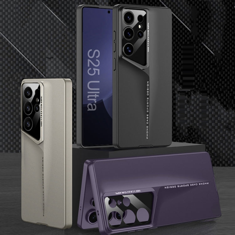 For Samsung Galaxy S25 Ultra 5G GKK Blade Ultra-thin Full Coverage Phone Case(Grey)