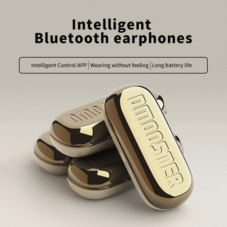 D MOOSTER D55 OWS Ear-Mounted ENC Bluetooth Earphones(Black)