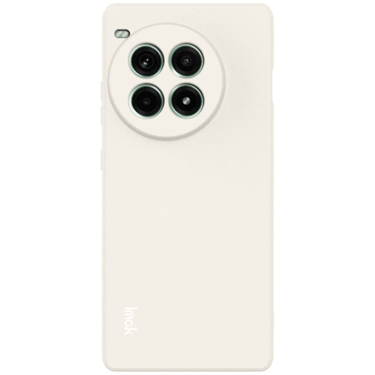 For OnePlus Ace 3 Pro imak UC-4 Series Straight Edge TPU Phone Case(White)