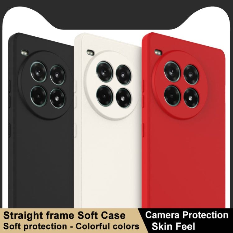 For OnePlus Ace 3 Pro imak UC-4 Series Straight Edge TPU Phone Case(Red)