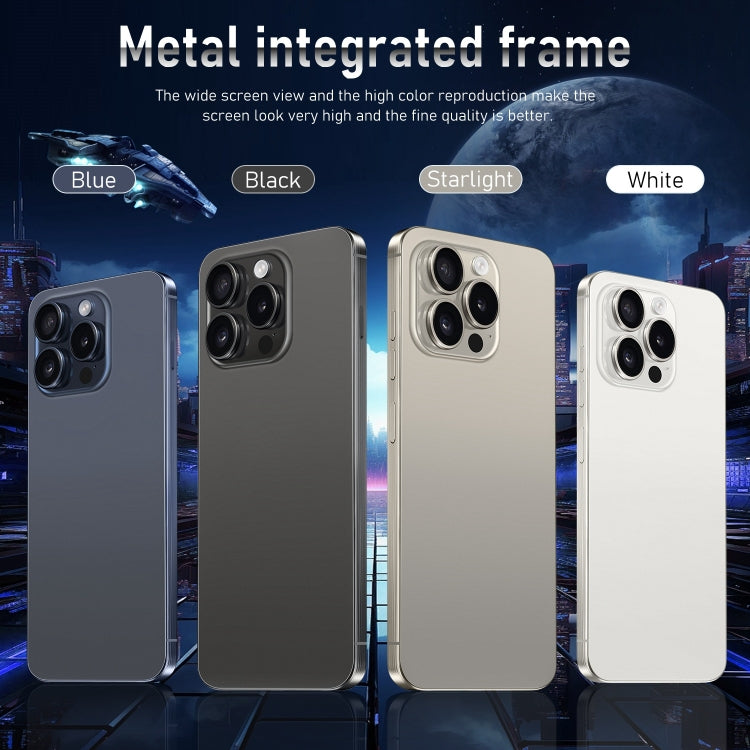 i15 Pro Max / VD1, 6.79 inch Screen, Face Identification, Android 8.1 MTK6753 Octa Core, Network: 4G, Dual SIM, 3GB+32GB