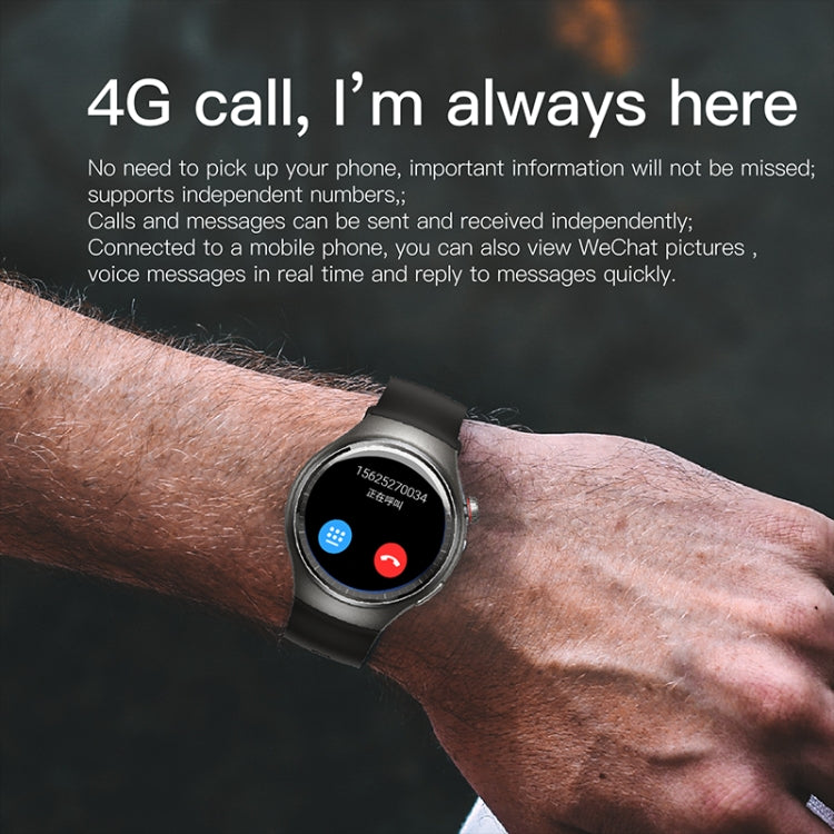 LEMFO DM80 1.43 inch AMOLED Round Screen Smart Watch Android 8.1, Specification:2GB+16GB(Red)