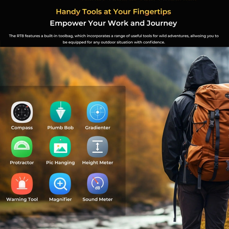[HK Warehouse] OUKITEL RT8 4G Network IP68/IP69K Rugged Tablet, 6GB+256GB, 11 inch Android 13 MediaTek Helio G99 Quad Core Support Dual SIM, EU Plug(Orange)