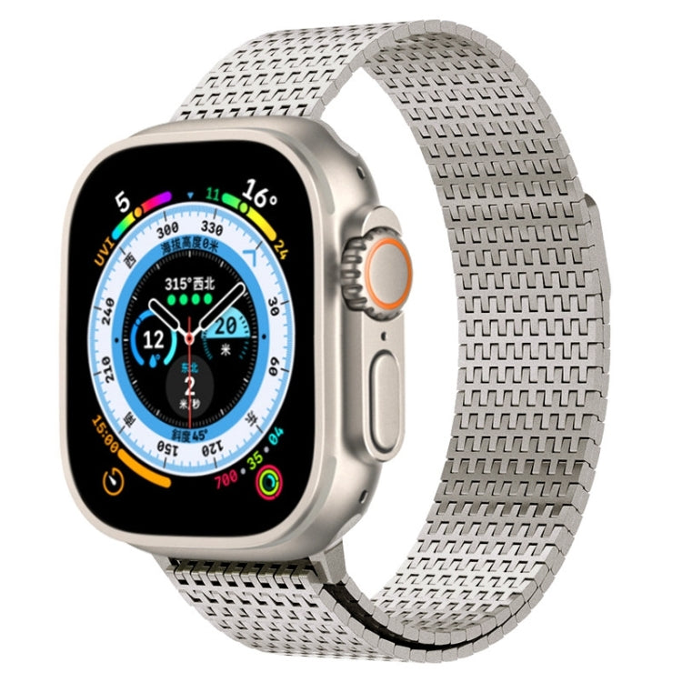 Milanese Loop Magnetic Clasp Stainless Steel Watch Band, For Apple Watch 42mm, For Apple Watch 38mm