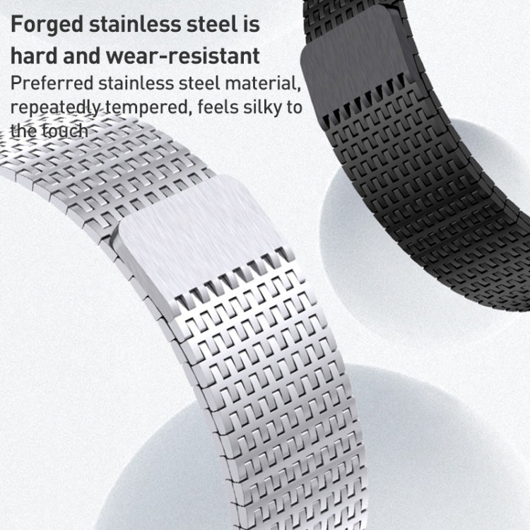 Milanese Loop Magnetic Clasp Stainless Steel Watch Band, For Apple Watch SE 40mm, For Apple Watch SE 44mm, For Apple Watch Series 6 40mm, For Apple Watch Series 6 44mm, For Apple Watch Series 5 44mm, For Apple Watch Series 5 40mm