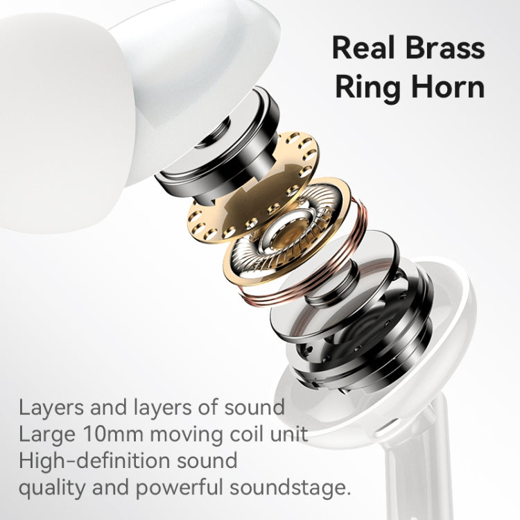 Yesido YH45 Digital Chip USB-C/Type-C Wired Earphone with Microphone(White)