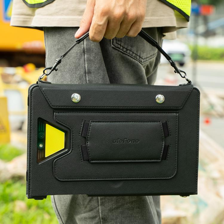 For Ulefone Armor Pad 2 Ulefone 4 in 1 Multi-purpose Tablet Carry Case(Black)