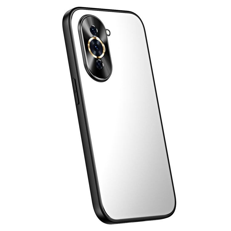 For Huawei nova 10 Pro R-JUST RJ-61 Electroplating Frosted TPU + PC Phone Case(Silver)