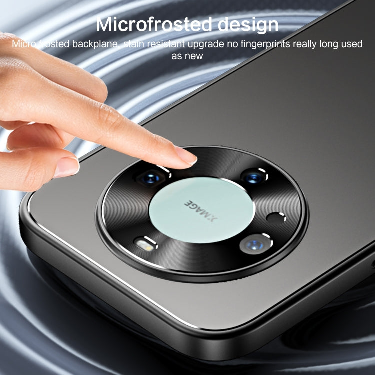 For Huawei Mate 60 R-JUST RJ-61 Electroplating Frosted TPU + PC Phone Case(Pink)
