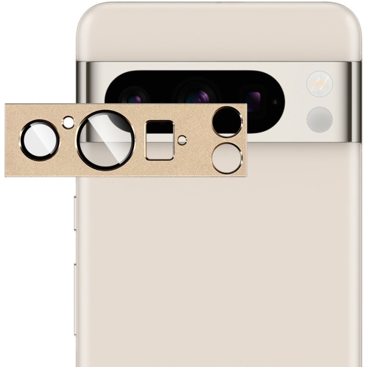 For Google Pixel 8 Pro IMAK Metal Armor Premium Camera Protector Film(Gold)