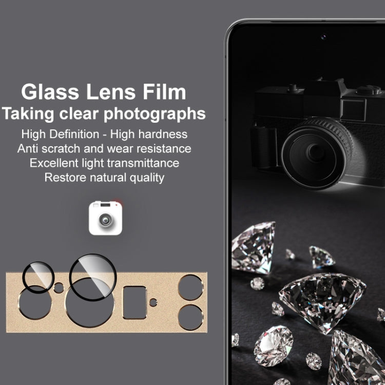 For Google Pixel 8 Pro IMAK Metal Armor Premium Camera Protector Film(Silver)