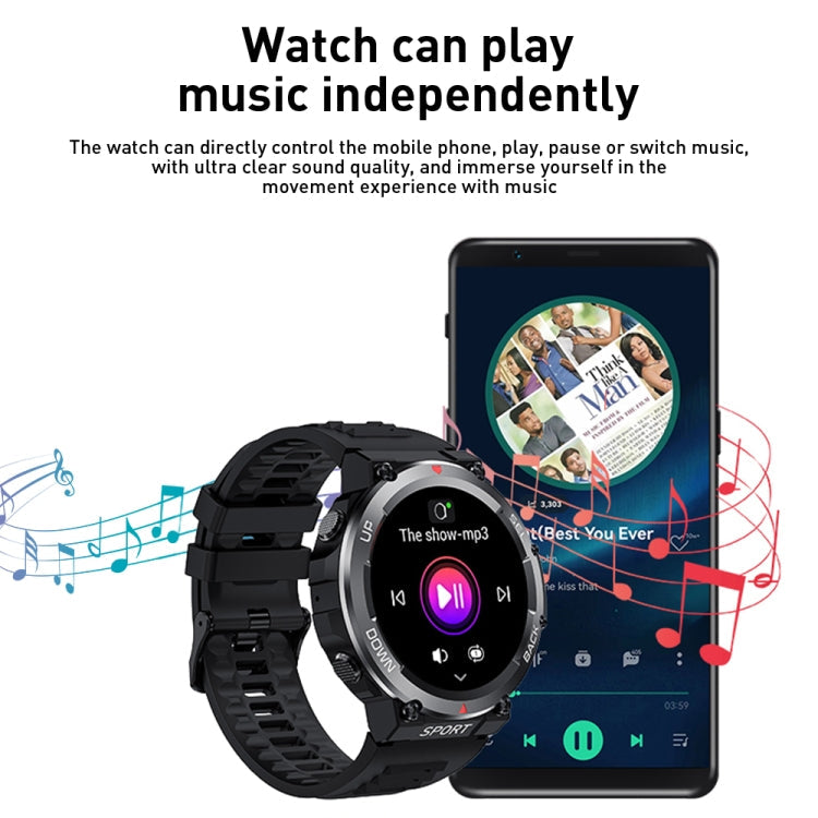 LEMFO LF33 1.39 inch TFT Round Screen Smart Watch Supports Bluetooth Calls(Gold)
