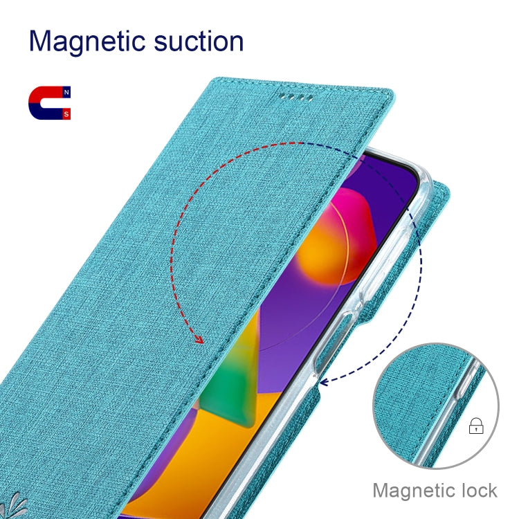 For OPPO A79 5G ViLi DMX Series Shockproof TPU + PU Leather Magnetic Attraction Horizontal Flip Case(Blue)