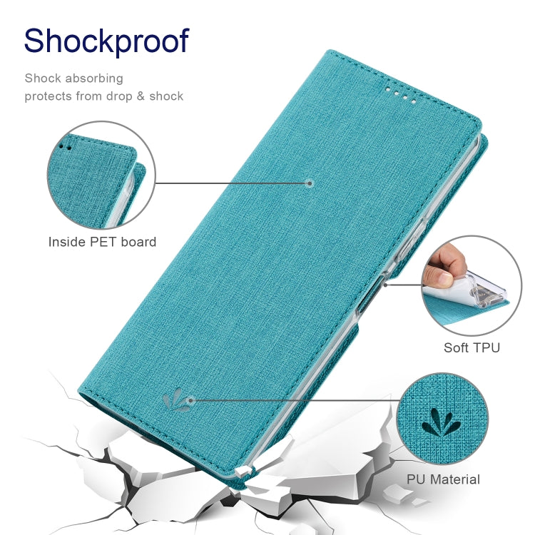 For OPPO A79 5G ViLi DMX Series Shockproof TPU + PU Leather Magnetic Attraction Horizontal Flip Case(Blue)