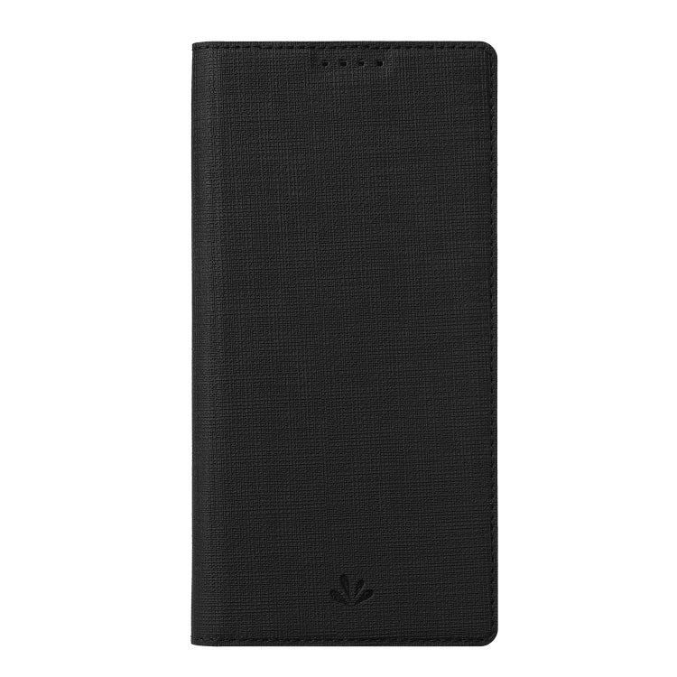 For OnePlus 12 ViLi DMX Series Shockproof TPU + PU Leather Magnetic Attraction Horizontal Flip Case(Black)