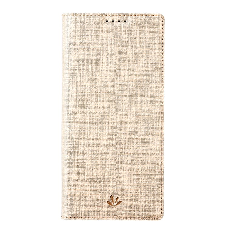 For OnePlus 12 ViLi DMX Series Shockproof TPU + PU Leather Magnetic Attraction Horizontal Flip Case(Gold)