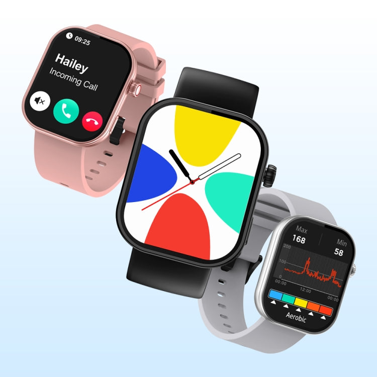 Zeblaze Btalk Plus 2.03 inch Screen Voice Calling Smart Watch, Support Heart Rate / Blood Pressure / Blood Oxygen(Pink)