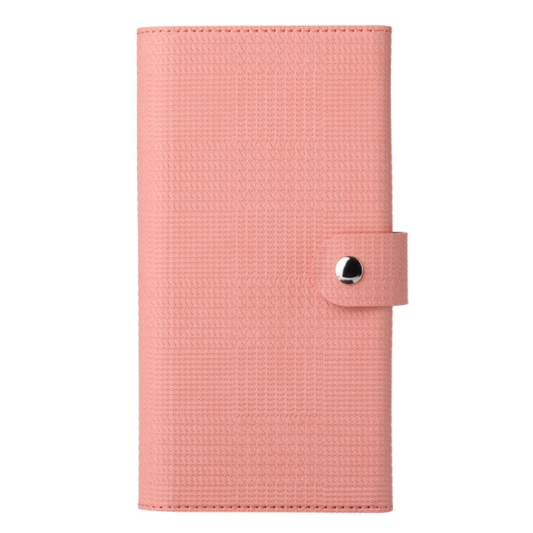 For iPhone 15 Pro ViLi GHA Series Shockproof MagSafe RFID Leather Attraction Horizontal Flip Phone Case(Pink)