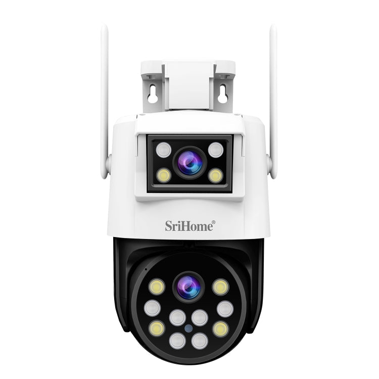 SriHome SH048 2MP + 2MP Humanoid Tracking Smart Night Vision Dual Lens IP Camera(AU Plug)
