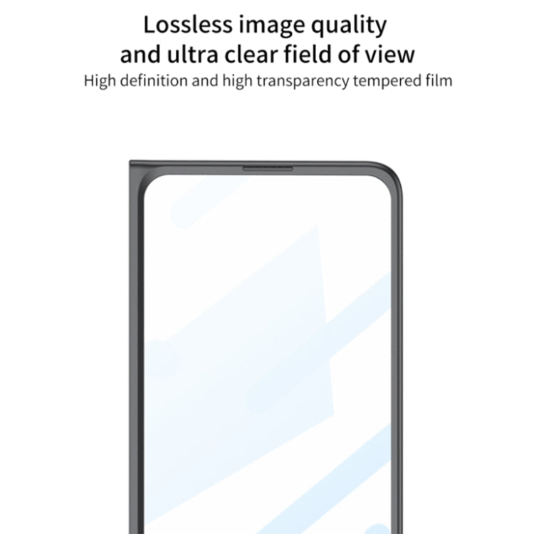 For Samsung Galaxy Z Fold5 5G GKK Integrated Blade Ultra-thin Full Coverage Phone Case(Black)