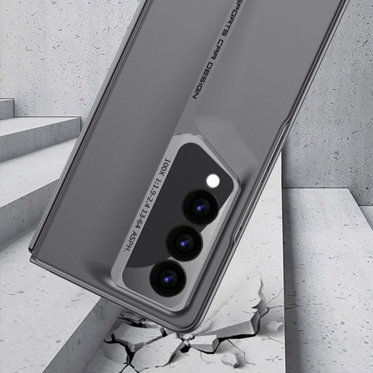 For Samsung Galaxy Z Fold3 GKK Integrated Blade Ultra-thin Full Coverage Phone Case(Grey)