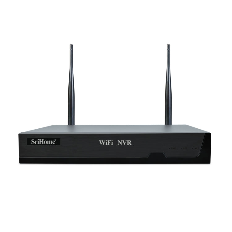 SriHome NVS001E-IPC047 Ultra HD 4 Channel WiFi Network Video Recorder Set(UK Plug)