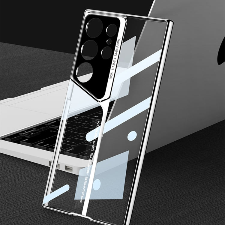 For Samsung Galaxy S24 Ultra 5G GKK Blade Phantom Electroplating Phone Case(Silver)