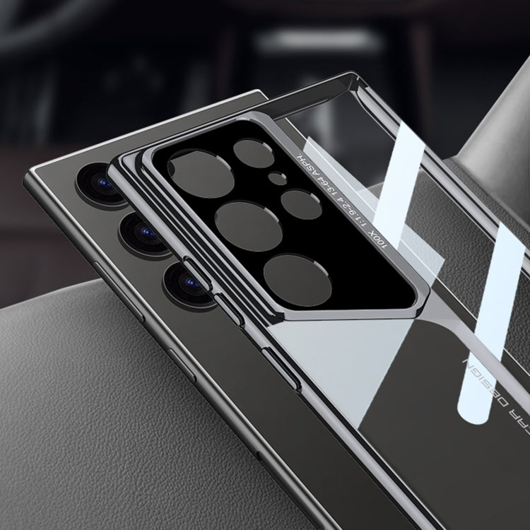 For Samsung Galaxy S24 Ultra 5G GKK Blade Phantom Electroplating Phone Case(Silver)