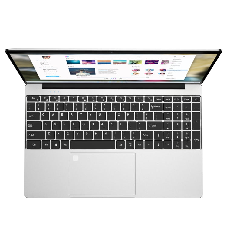 GXMO F152G 15.6 inch Laptop, 16GB+512GB, Windows 11 Intel Alder Lake N95 Quad Core, Support Fingerprint Unlock(Silver)