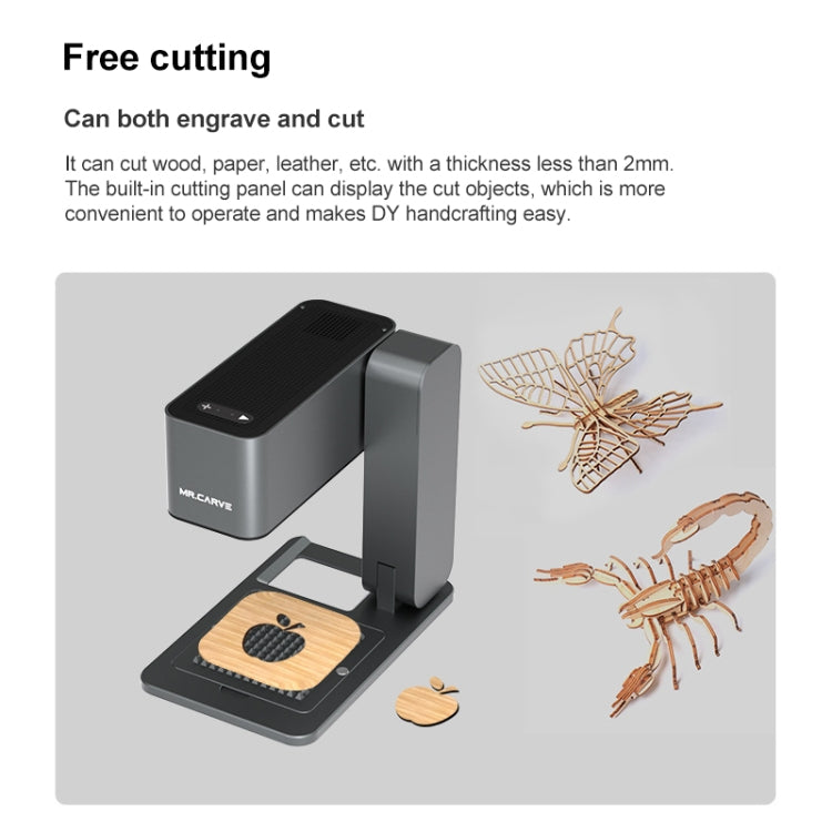 Daja C1 Portable 10W 0.05mm Engraving  Laser Machine, UK Plug