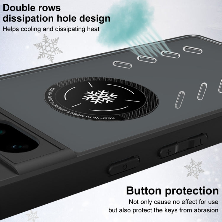 For Asus ROG Phone 7 / 7 Pro imak UX-9A Series Four-corner Airbag Shockproof Heat Dissipation Phone Case
