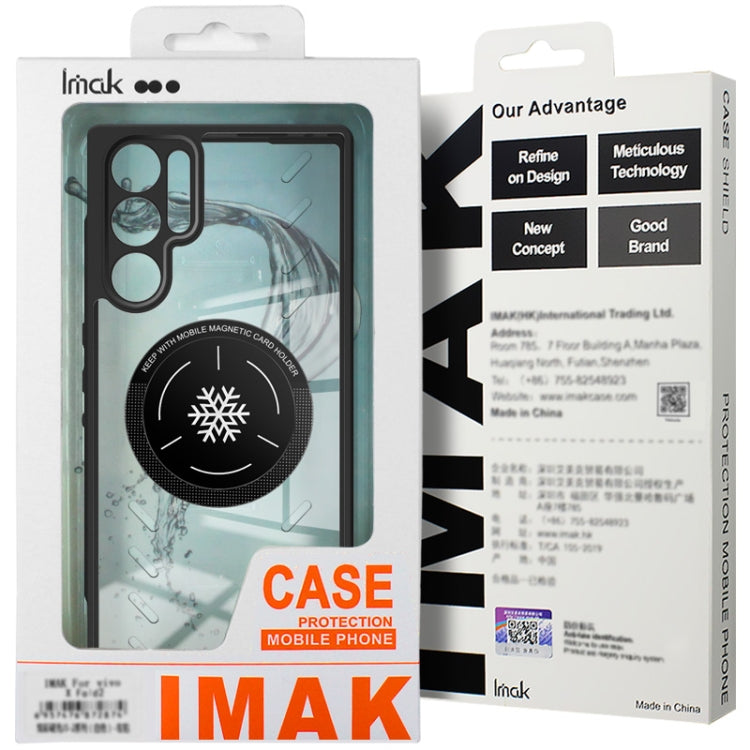 For Asus ROG Phone 8 / 8 Pro imak UX-9A Series Four-corner Airbag Shockproof Heat Dissipation Phone Case