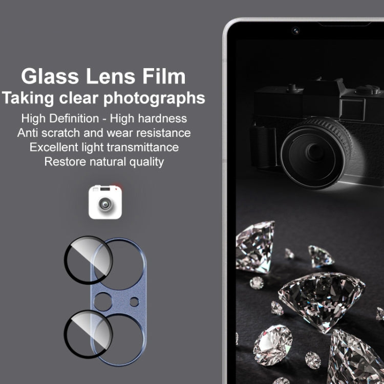 For Sony Xperia 5 V IMAK Metal Armor Premium Camera Protector Film(Black)