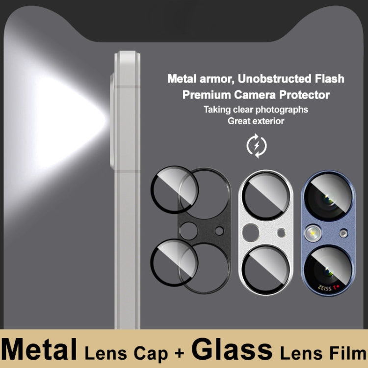 For Sony Xperia 5 V IMAK Metal Armor Premium Camera Protector Film(Blue)