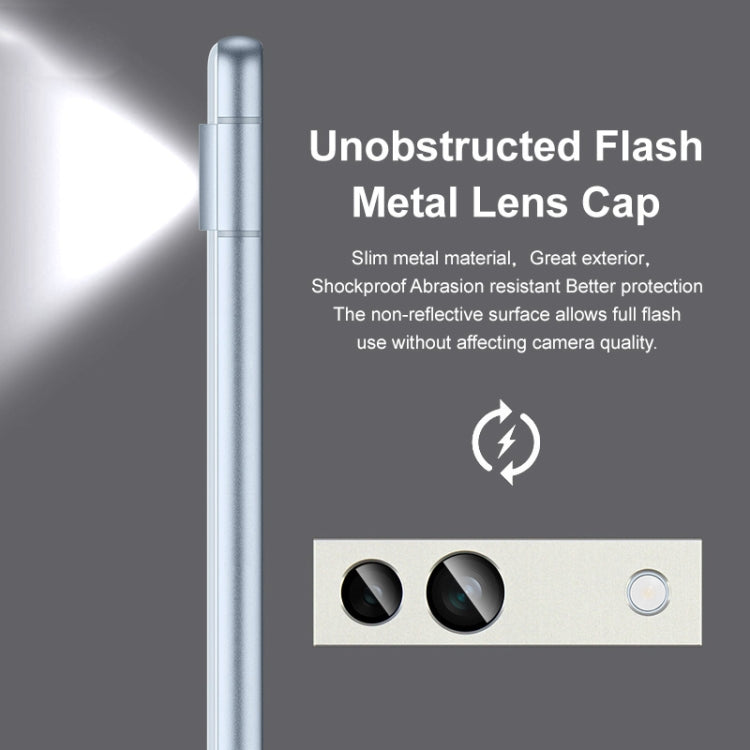 For Google Pixel 7a IMAK Metal Armor Premium Camera Protector Film(Grey)