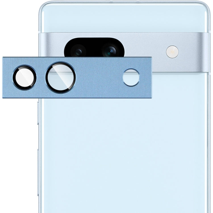 For Google Pixel 7a IMAK Metal Armor Premium Camera Protector Film(Blue)