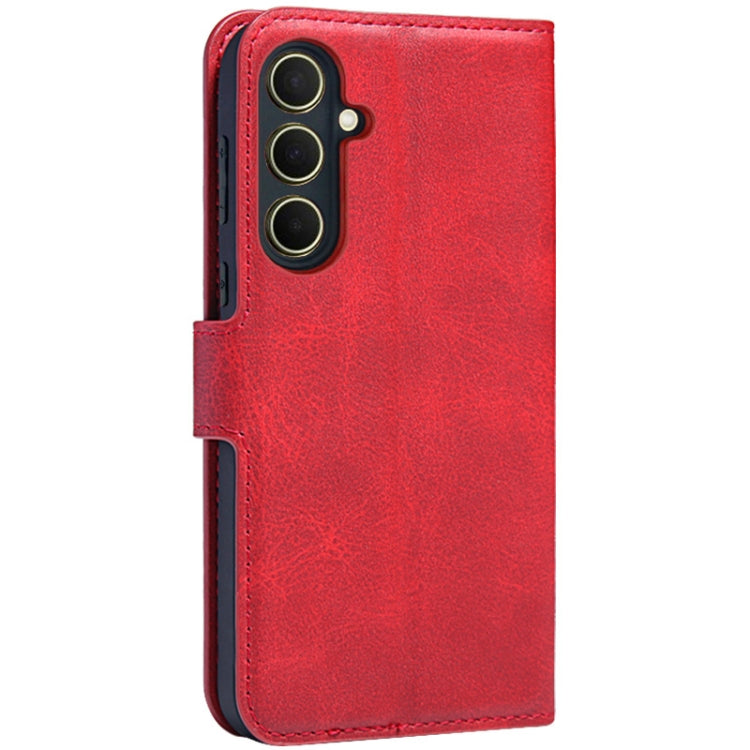 For Samsung Galaxy A35 5G IMAK Count Series Flip Leather Phone Case(Red)