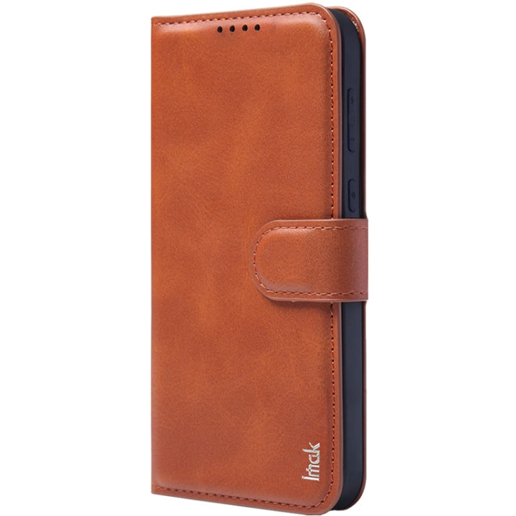 For Samsung Galaxy A35 5G IMAK Count Series Flip Leather Phone Case(Brown)