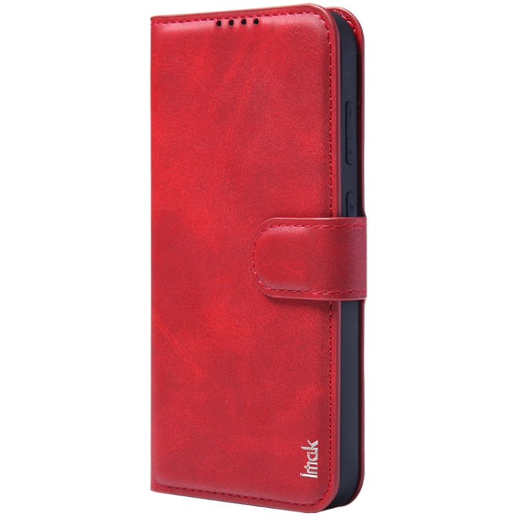 For Samsung Galaxy S24+ 5G IMAK Count Series Flip Leather Phone Case(Red)