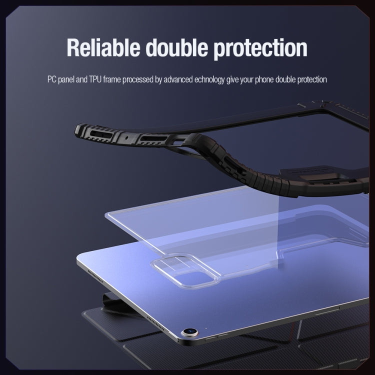 NILLKIN Bumper Pro Multi-angle Folding Style Tablet Leather Case, For iPad Air 13 2024 / 2025 / 2026, For iPad Pro 13 2025 / 2024, For iPad Pro 11 2025 / 2024