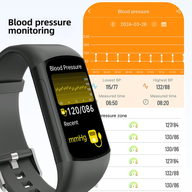 Spovan H7 BT5.3 IP67 1.47 inch Smart Sport Watch, Support Bluetooth Call / Sleep / Blood Oxygen / Heart Rate / Blood Pressure Health Monitor(Black)