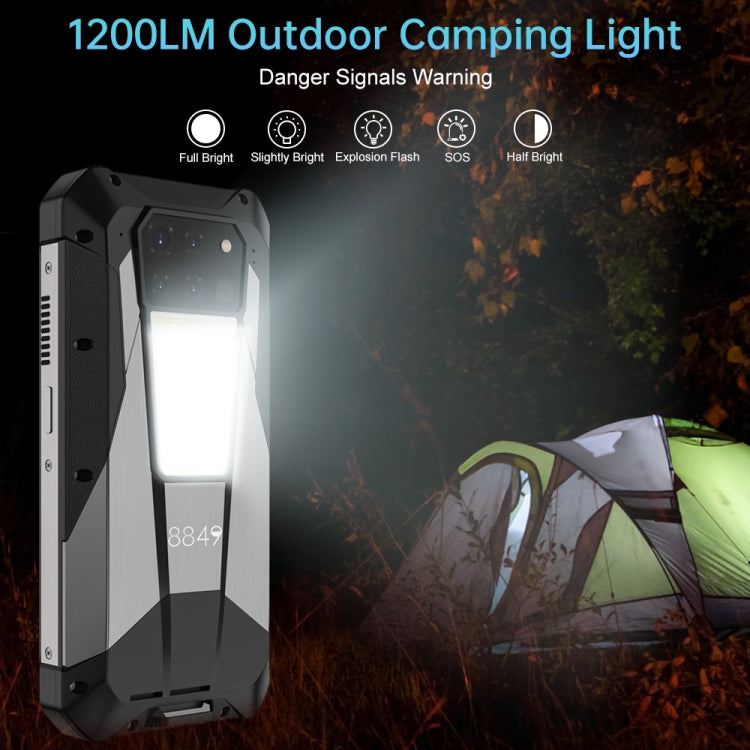 [HK Warehouse] Unihertz Tank 3 Pro 5G / 8849, 16GB+512GB, Projector, 200MP Camera, Night Vision, 23800mAh Battery, 6.79 inch Android 13 Dimensity 8200 Octa Core, Network: 5G(Black)