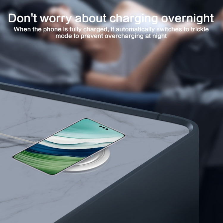 ZGA WX01S 15W Desktop Wireless Charger(Black)