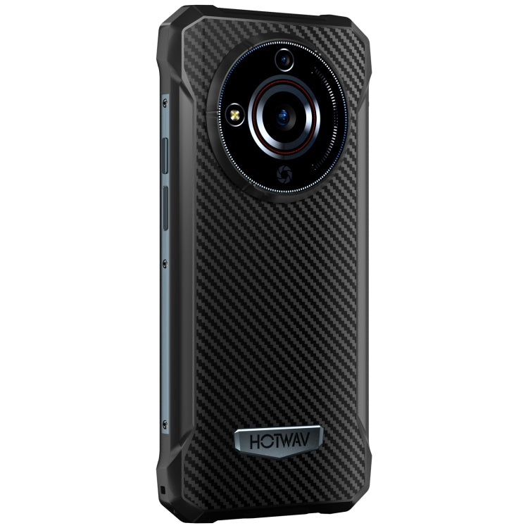 [HK Warehouse] HOTWAV T7 Rugged Phone, 4GB+128GB, 6280mAh, 6.52 inch Android 13 MT8788 Octa Core, Network: 4G, OTG(All Black)