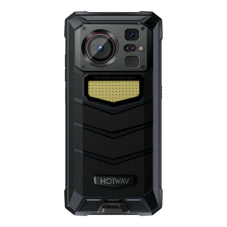 [HK Warehouse] HOTWAV W11 Rugged Phone, 6GB+256GB, Night Vision, 20800mAh, 6.6 inch Android 13 MT8788 Octa Core, Network: 4G, OTG, Recording Call (Cosmic Black)