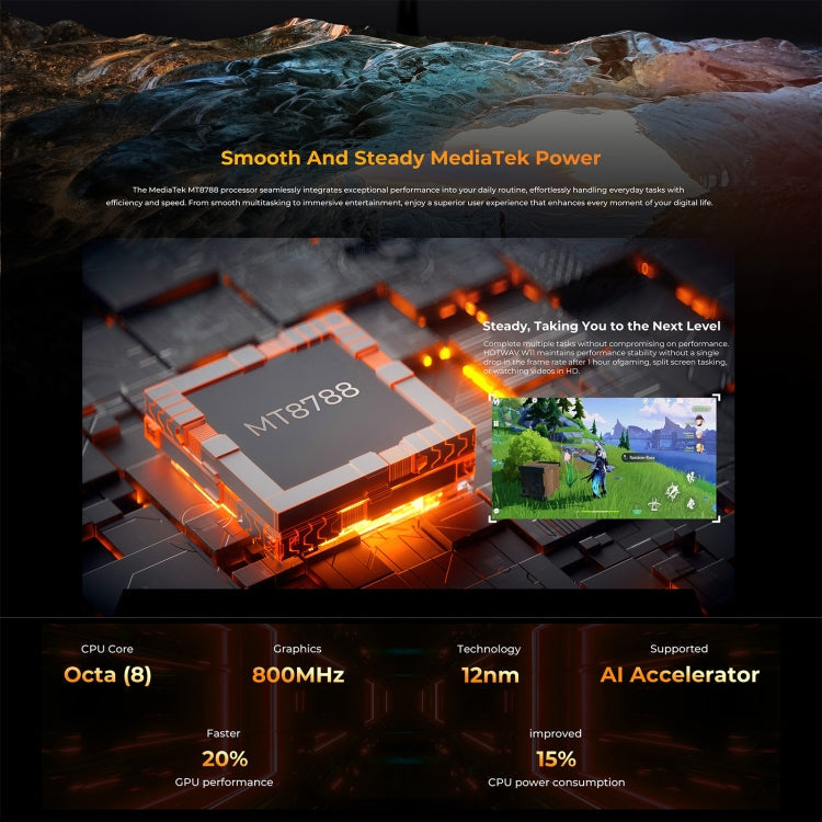 [HK Warehouse] HOTWAV W11 Rugged Phone, 6GB+256GB, Night Vision, 20800mAh, 6.6 inch Android 13 MT8788 Octa Core, Network: 4G, OTG, Recording Call (Cosmic Black)