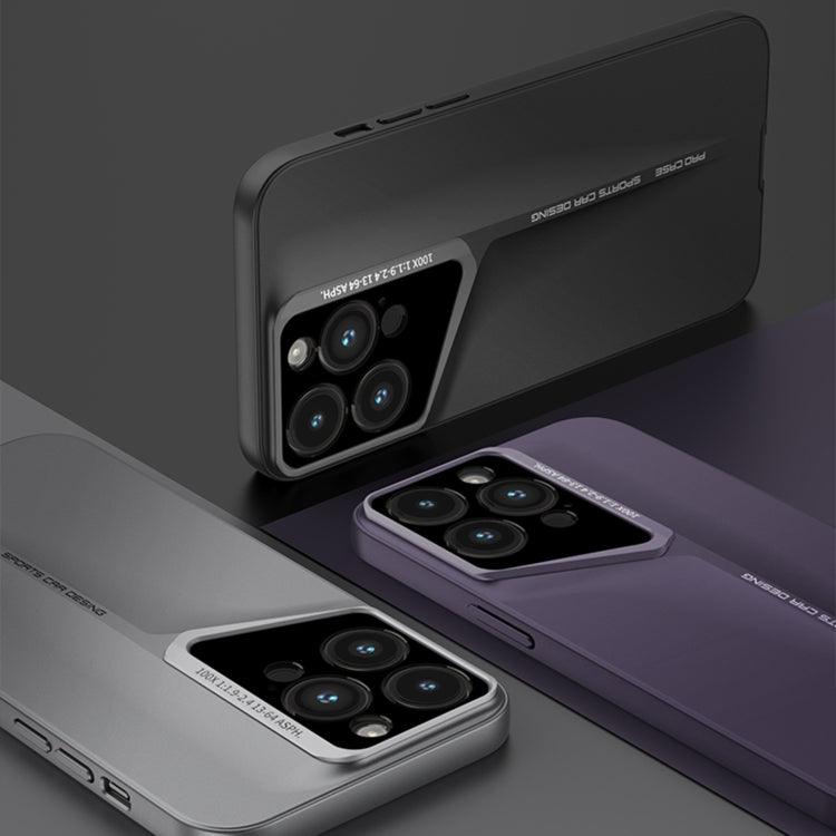 For iPhone 14 Pro Max GKK Blade Ultra-thin Full Coverage Phone Case(Purple)